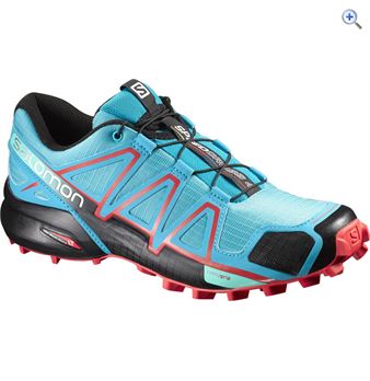 Salomon Women's Speedcross 4 Trail Running Shoe - Size: 5 - Colour: Blue / Black Salomon Women's Speedcross 4 Trail Running Shoe - Size: 5 - Colour: Blue / Black